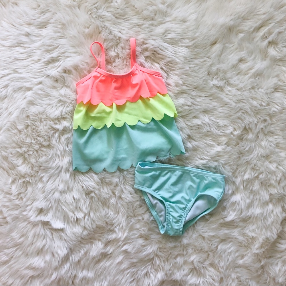 Osh Kosh Baby Girl 2 piece Swimsuit